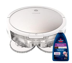 FINAL SALE! - Bissell SpinWave Pet Robot, 2-in-1 Wet Mop and Dry Robot Vacuum, W