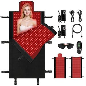 FINAL SALE! - 2570 LEDs Dual Full Body Red Light Therapy Mat, Eligible Red Light