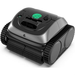 FINAL SALE! - Robotic Pool Cleaner, Cordless Pool Vacuum with Wall Climbing Func