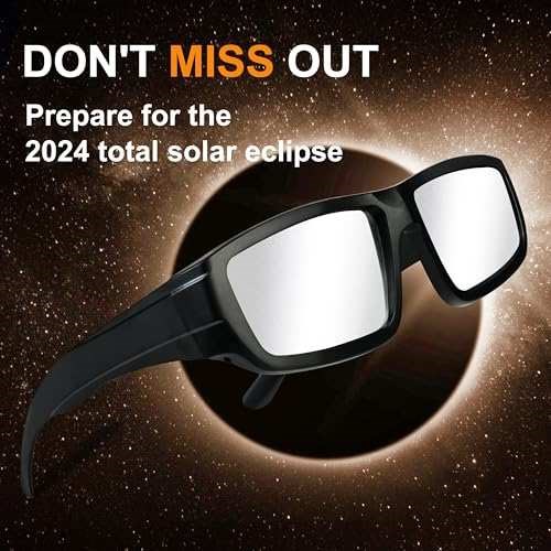 Vista Auction Keyaluo Solar Eclipse Glasses AAS Approved 2024 ISO